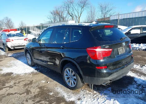 2016 BMW X3 xDrive28I from USA, damaged, VIN 5UXWX9C56G0D89188